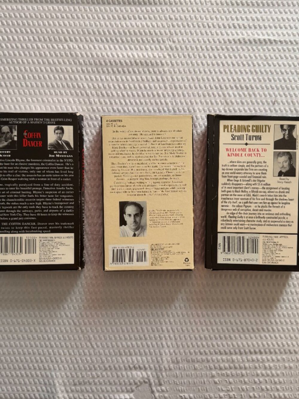 3 Books On Cassette – “Pleading Guilty”/”Guilt”/”The Coffin Dancer” - Picture 8 of 8